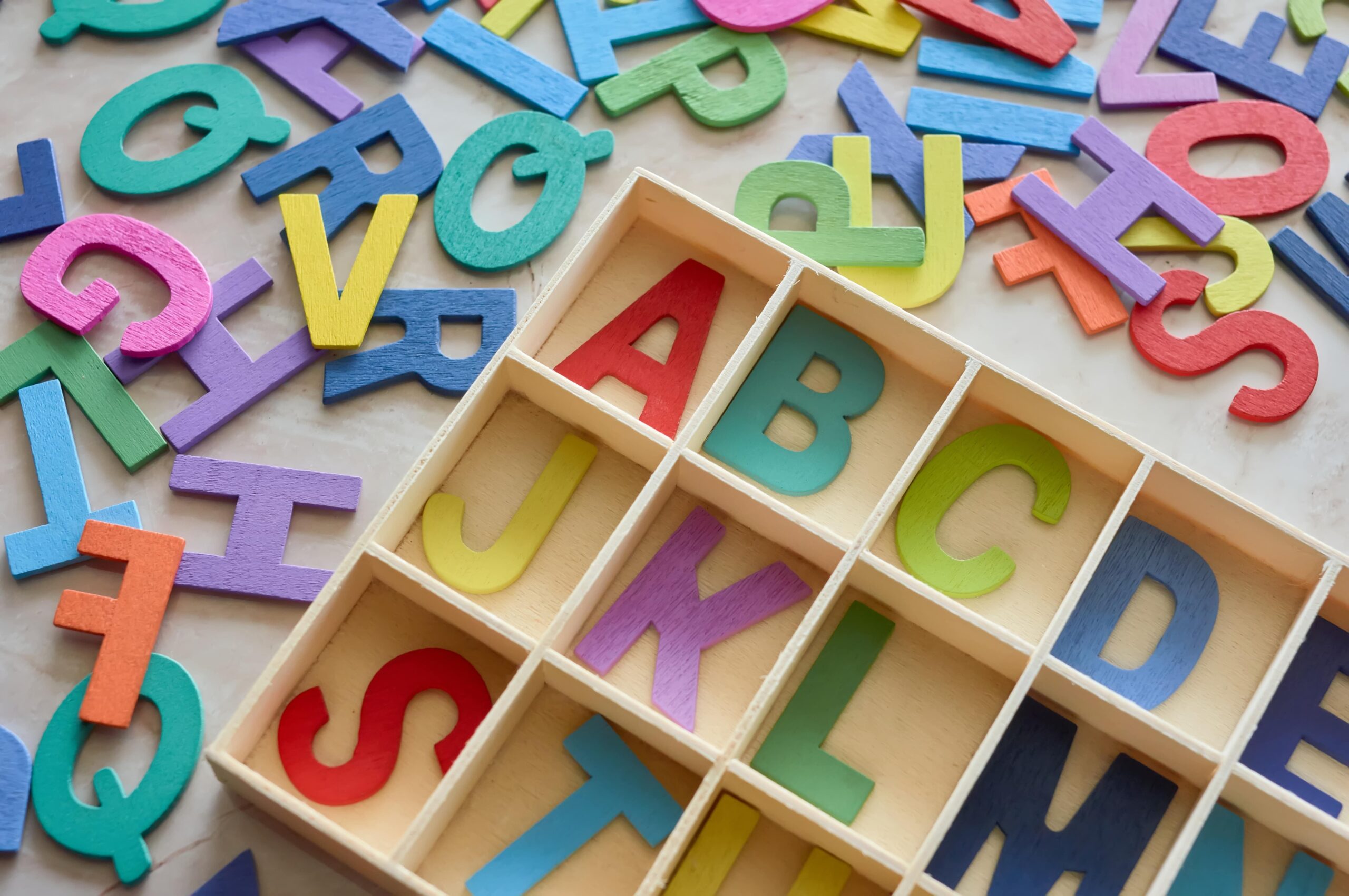 Wooden Alphabets for Kids